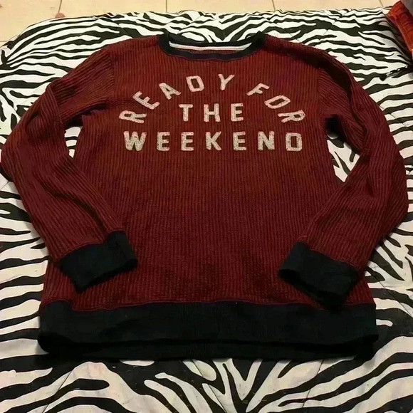 “Ready for the weekend” Long Sleeve Tee - Picture 1 of 3